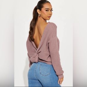 💜 3 for $15 💜 Love Tree Reversible Twist Sweater